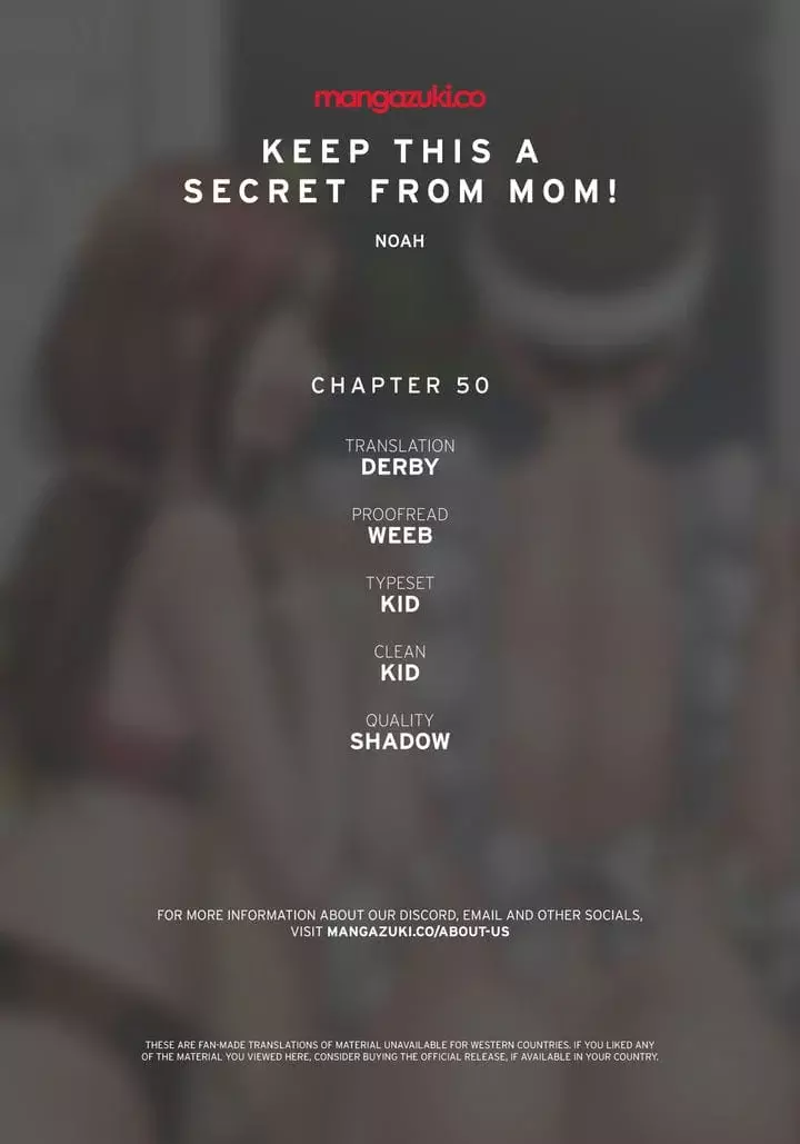 Keep It a Secret From Your Mother! Chapter 50 – page 1