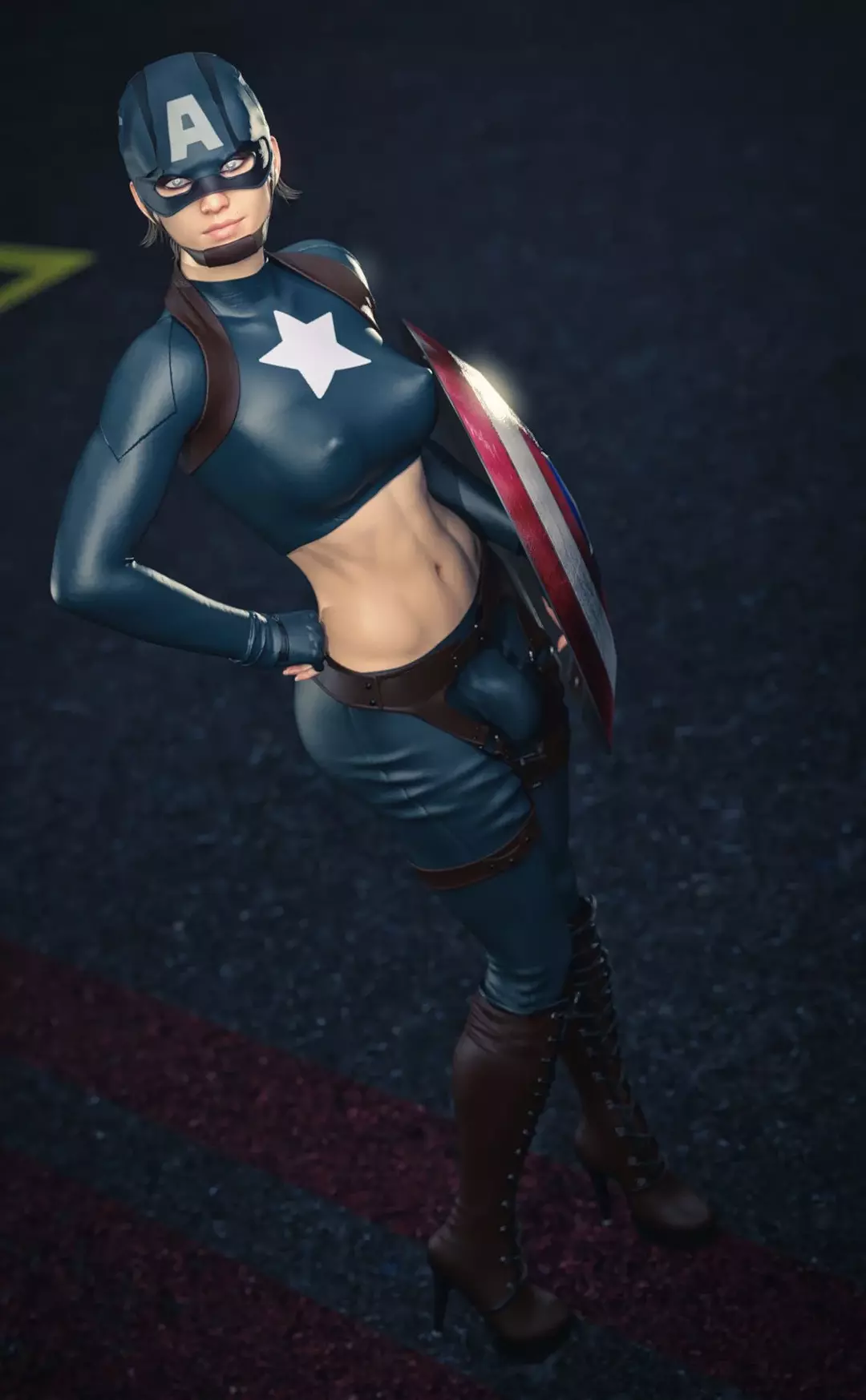 Artworks and Misc. Content Anya As Cap – page 3