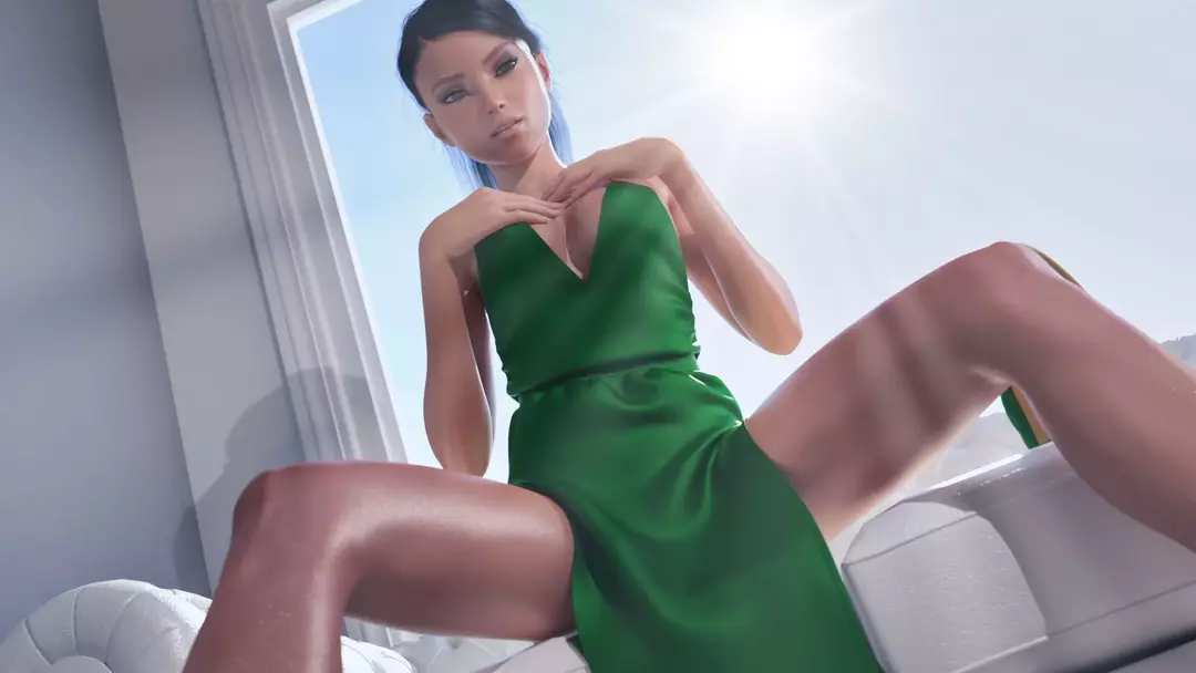 Artworks and Misc. Content Leah's Green Dress – page 2