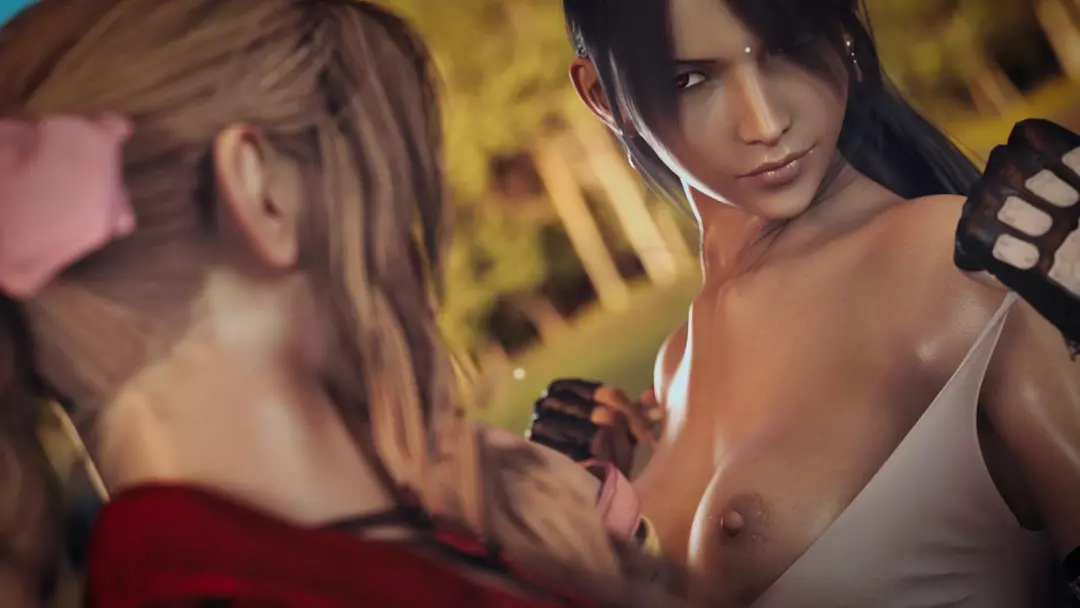 Artworks and Misc. Content Tifa And Aerith – page 3