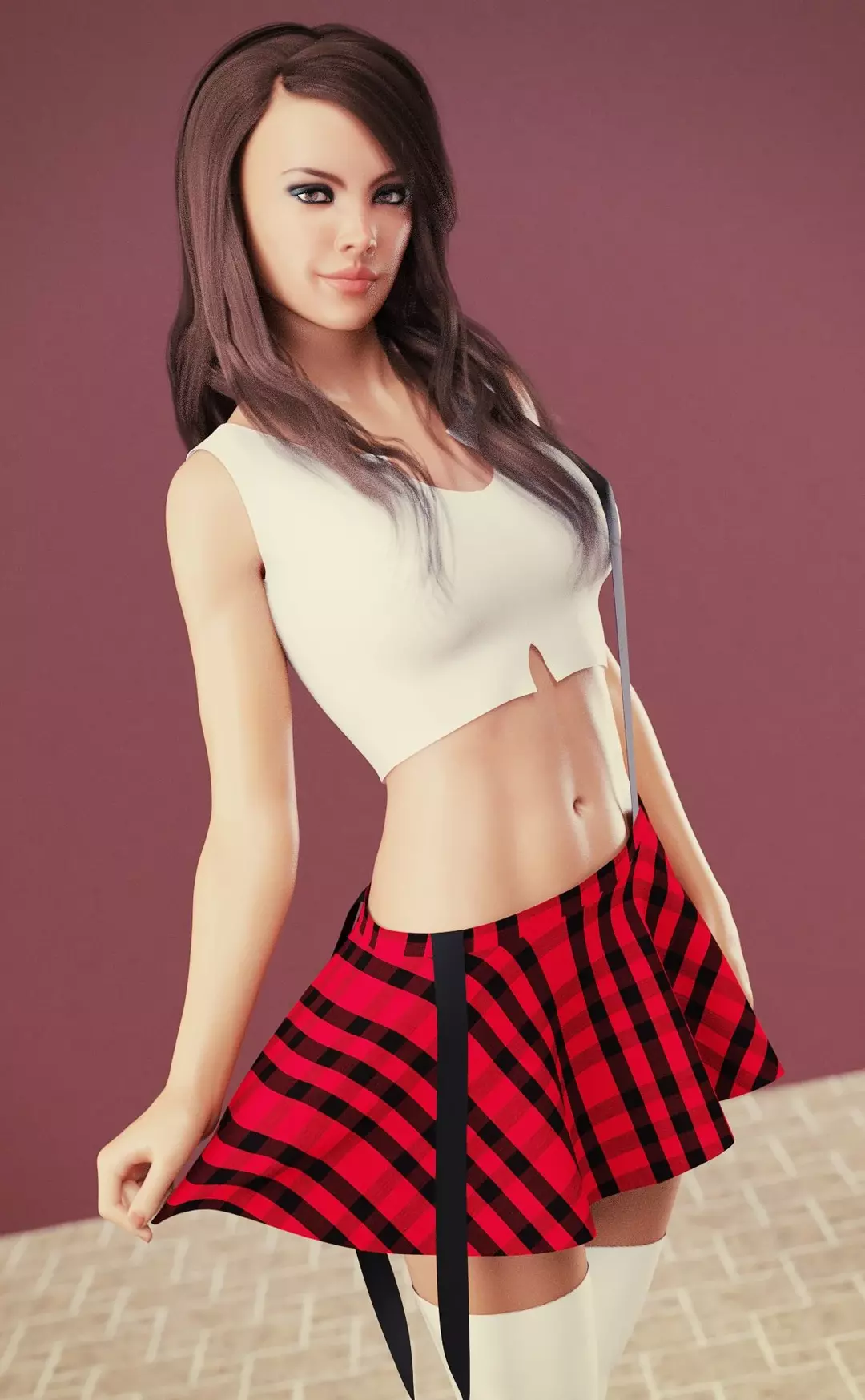 Artworks and Misc. Content Zara Schoolgirl – page 1