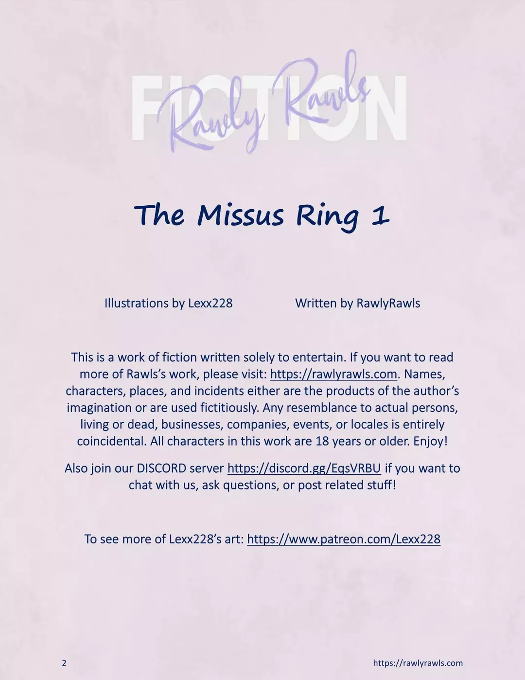 The Missus Ring Chapter 1 – page 2