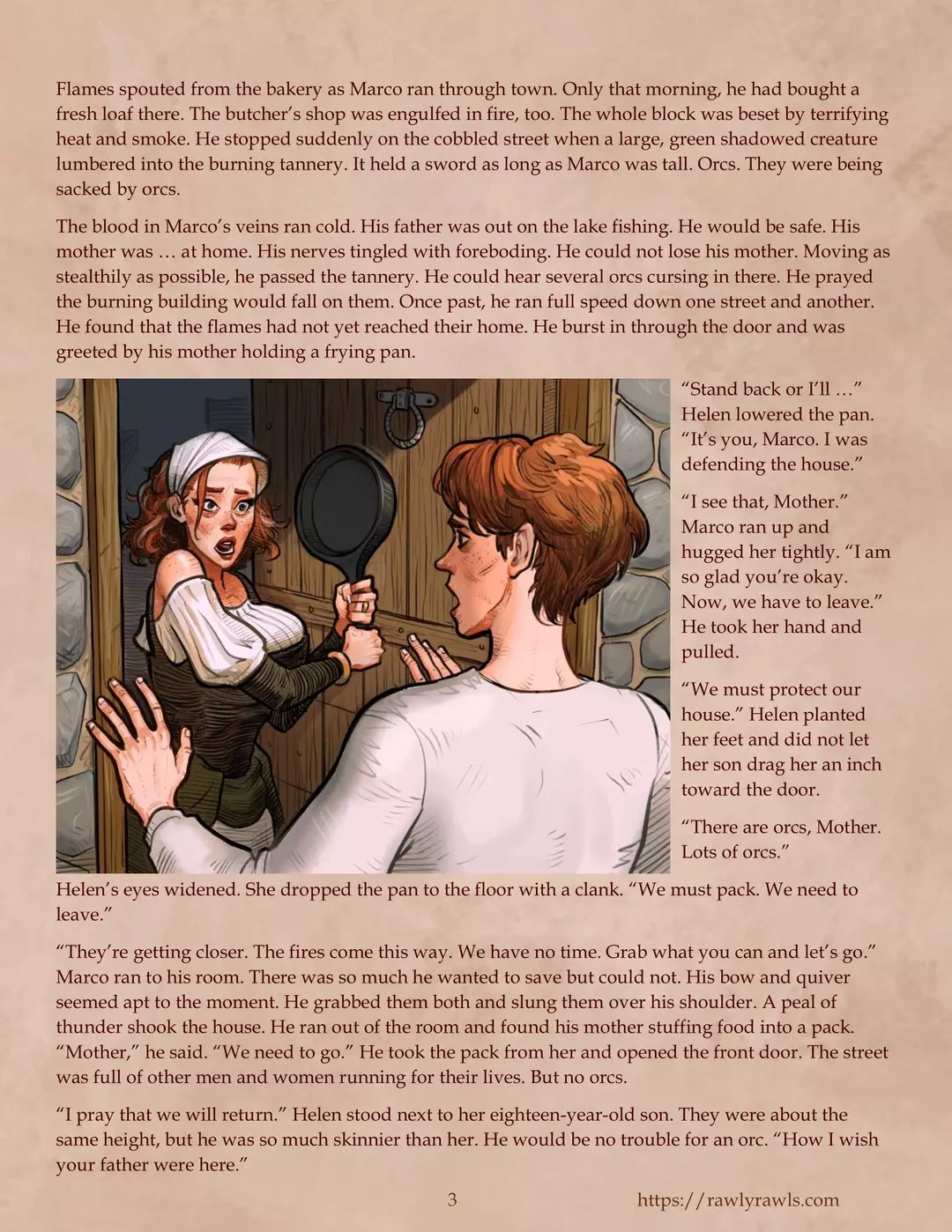 The Enchanted Scepter Chapter 1 – page 3