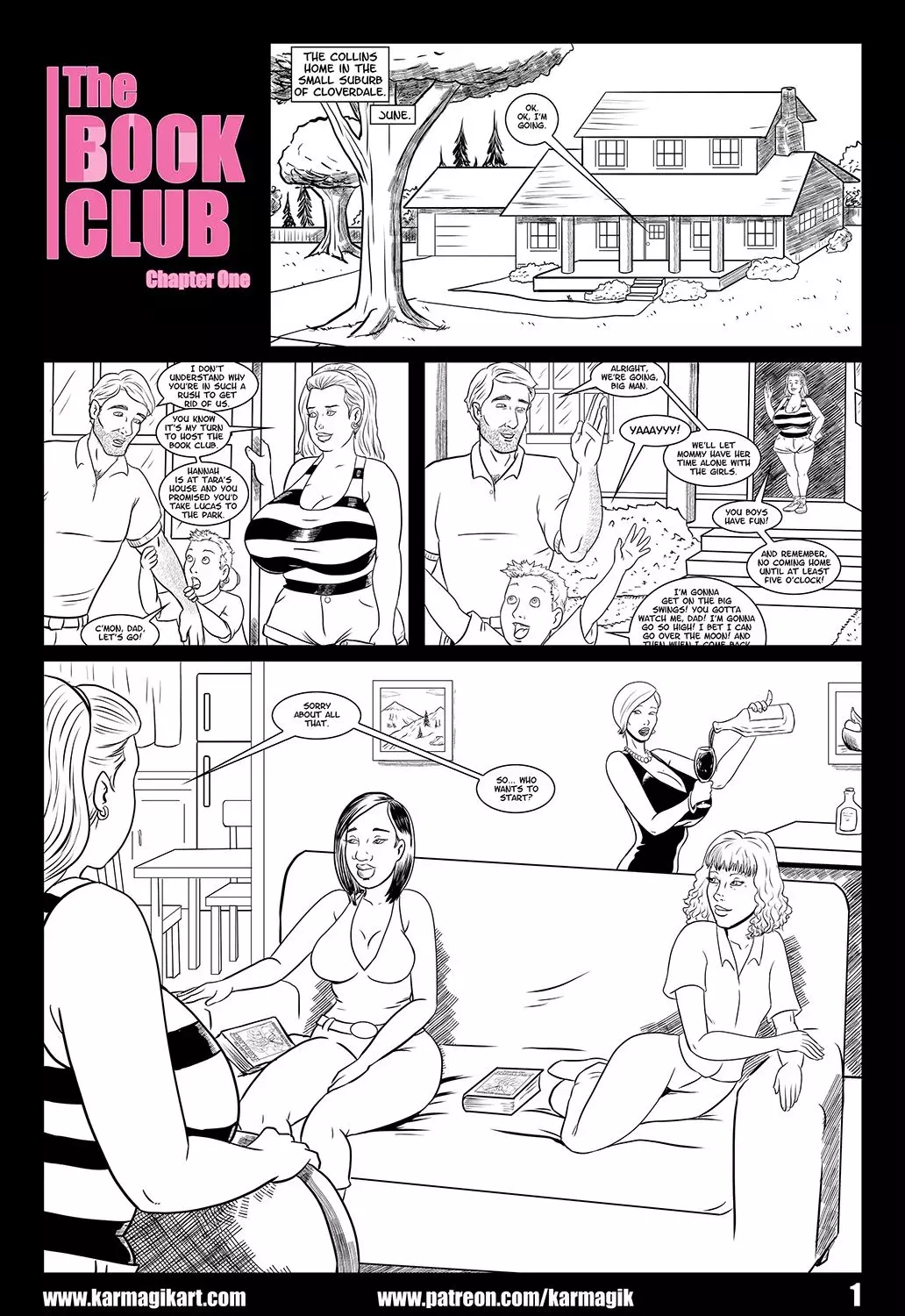 The Book Club No Color - Chapter 1 – page 1