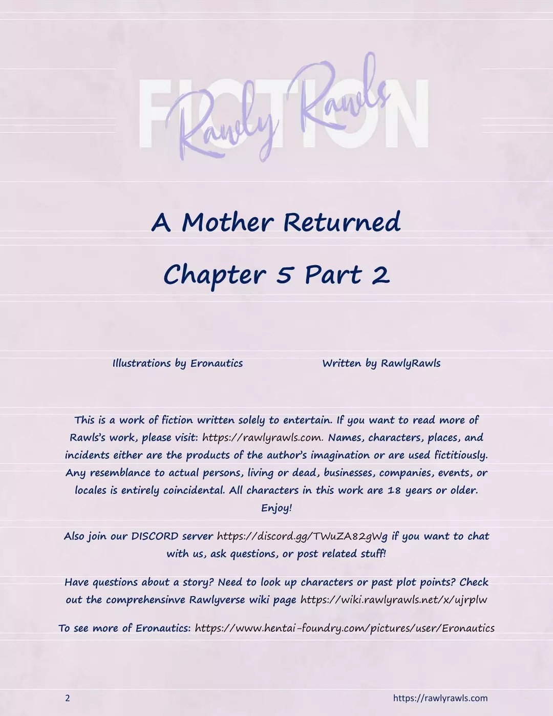A Mother Returned Chapter 5 - Part 2 – page 2