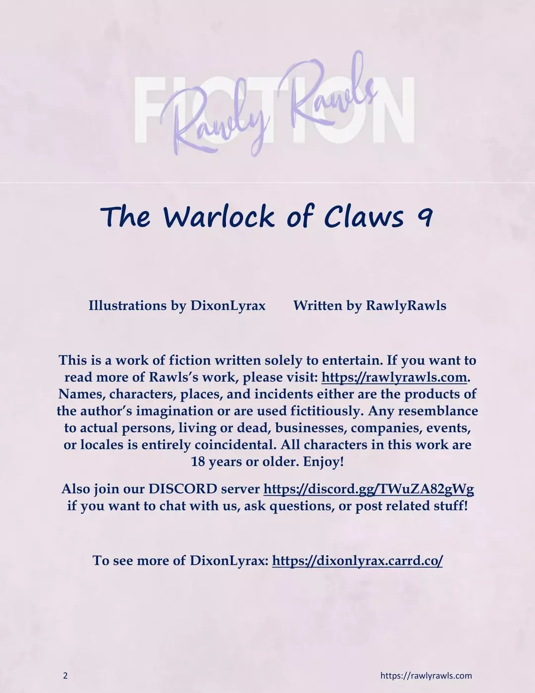 The Warlock Of Claws Chapter 9 – page 2