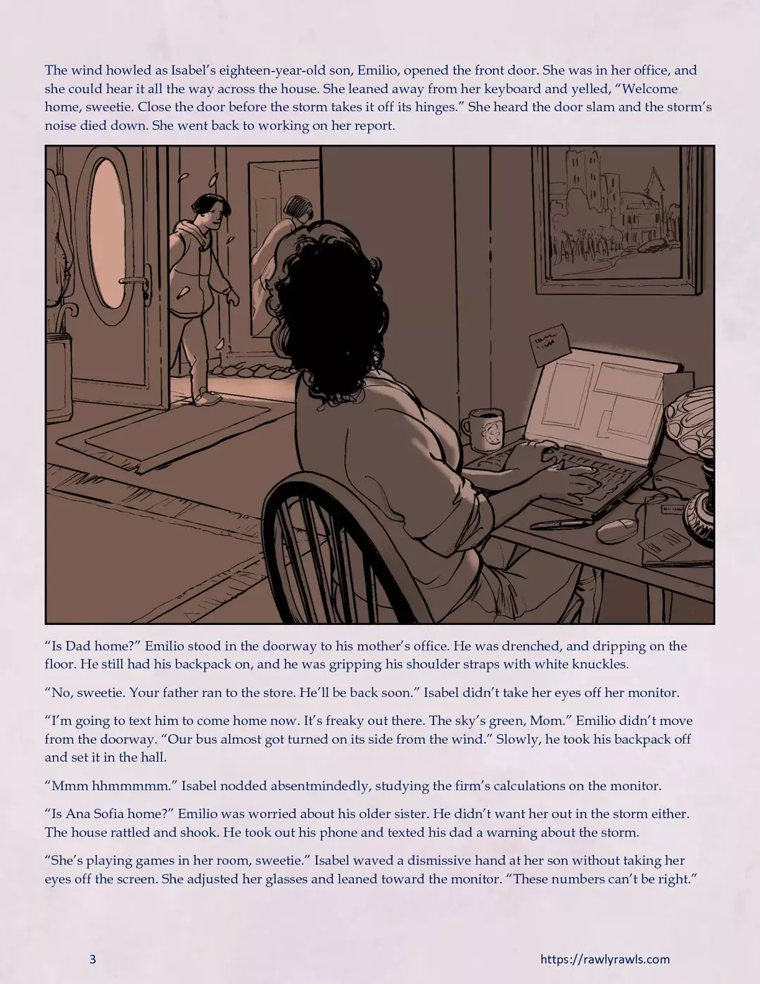 The Warlock Of Claws Chapter 1 – page 3