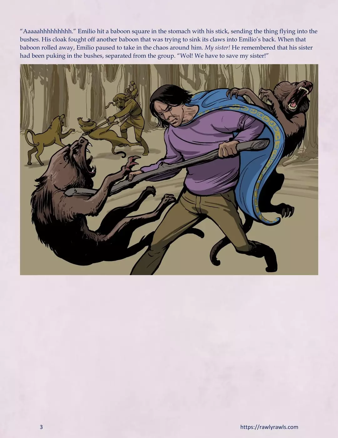 The Warlock Of Claws Chapter 11 – page 3