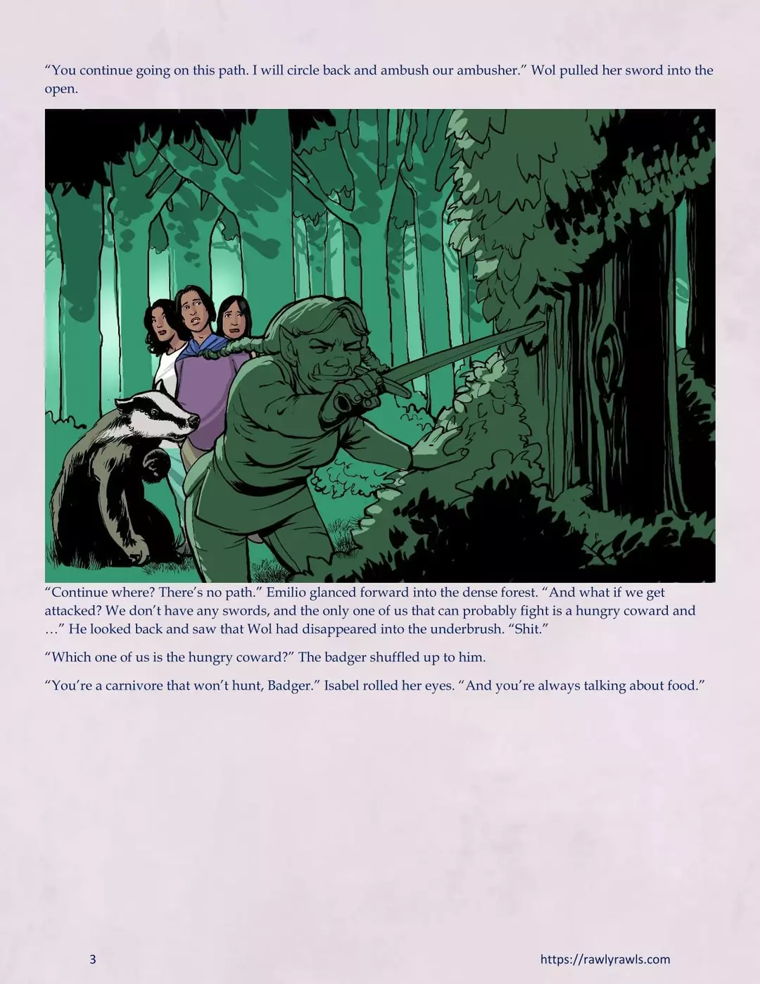 The Warlock Of Claws Chapter 8 – page 3