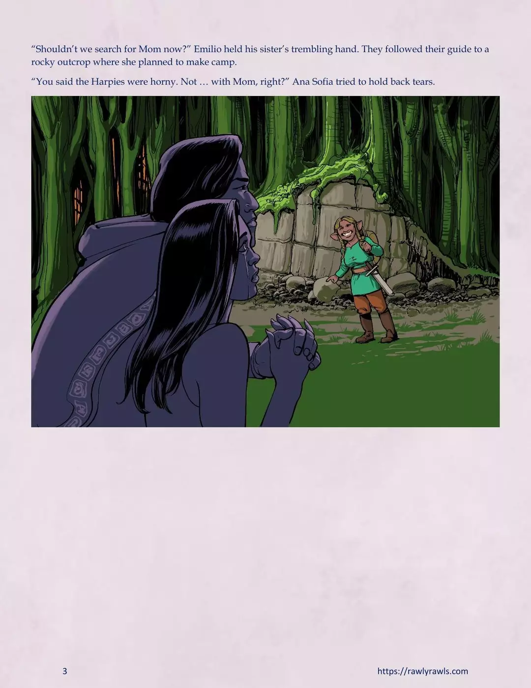 The Warlock Of Claws Chapter 4 – page 3