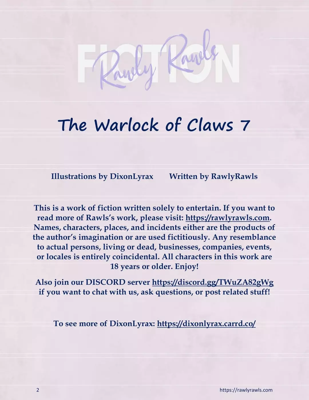 The Warlock Of Claws Chapter 7 – page 2