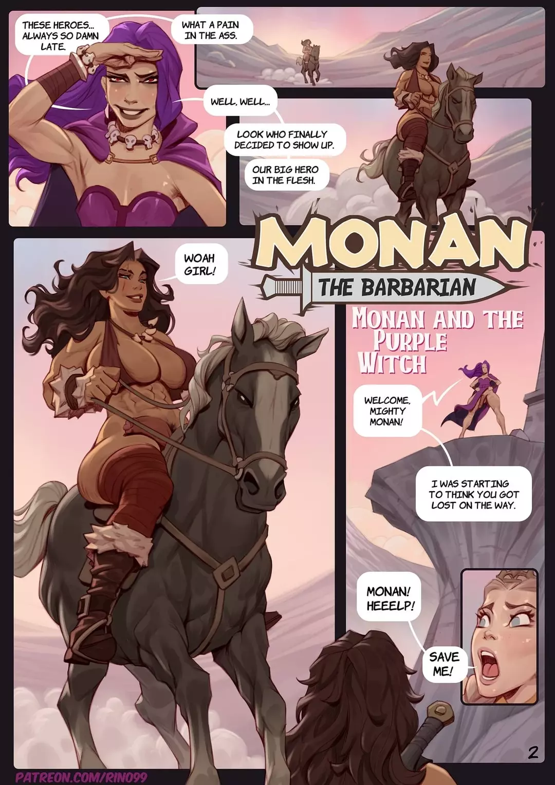 Monan The Barbarian Sissy - Chapter 2 – page 2