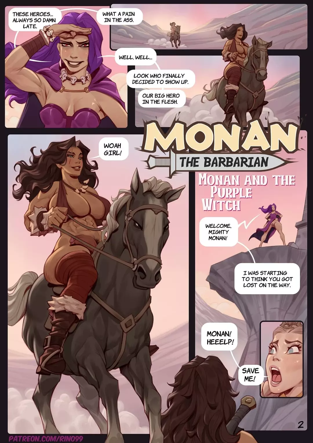 Monan The Barbarian Female - Chapter 2 – page 2