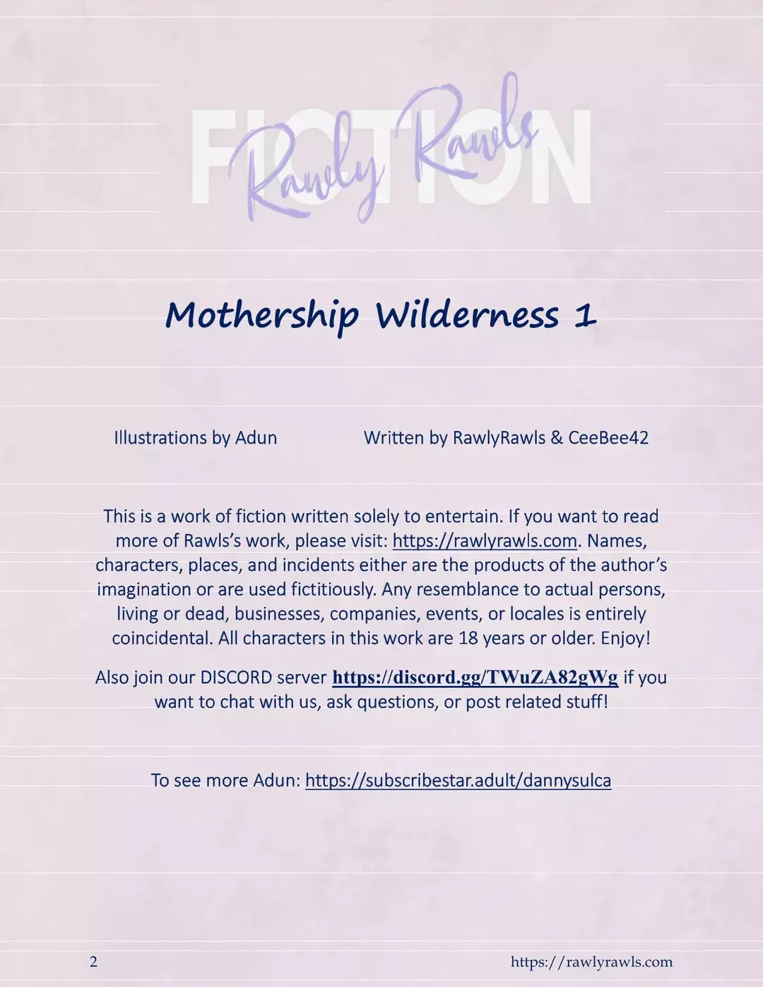 Mothership Wilderness Chapter 1 – page 2