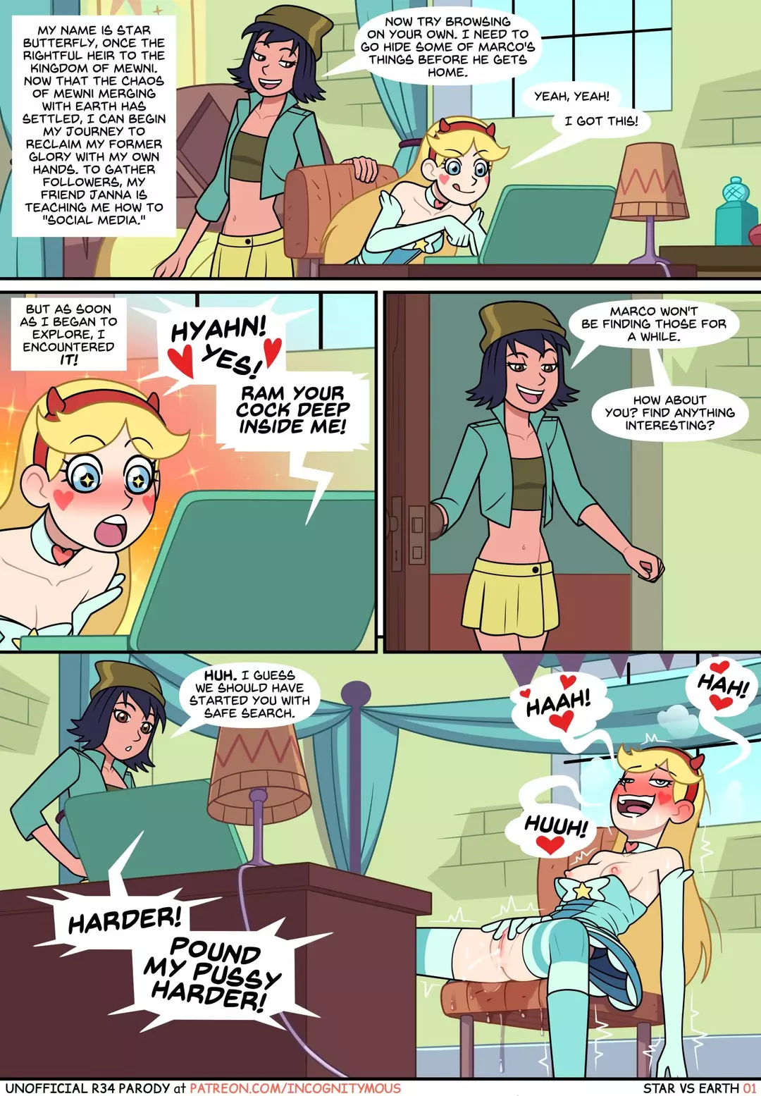 Star vs. Earth – page 1
