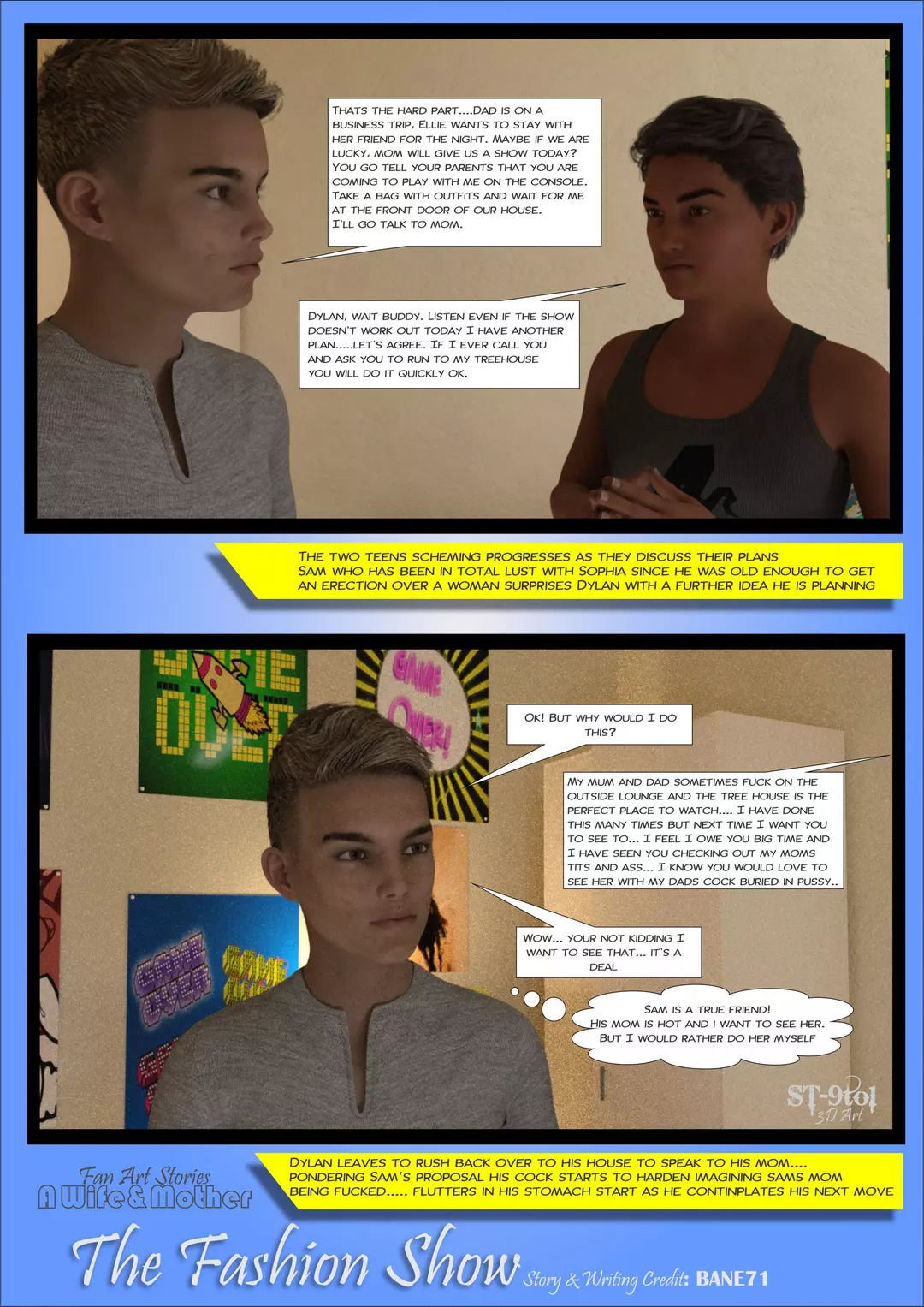 Fan Art Stories The Fashion Show – page 3