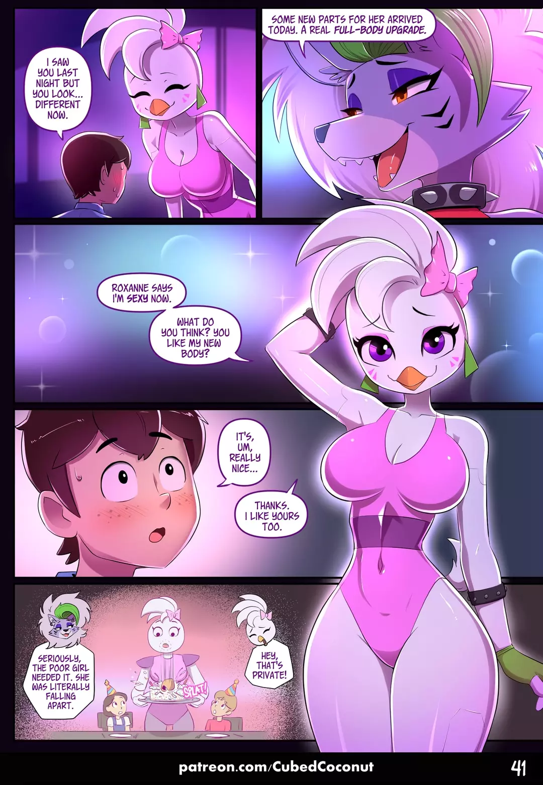 Roxy After Dark Audio Porn Comic Roxy After Dark - Chapter 2 (Five Nights at Freddy's) – page 3