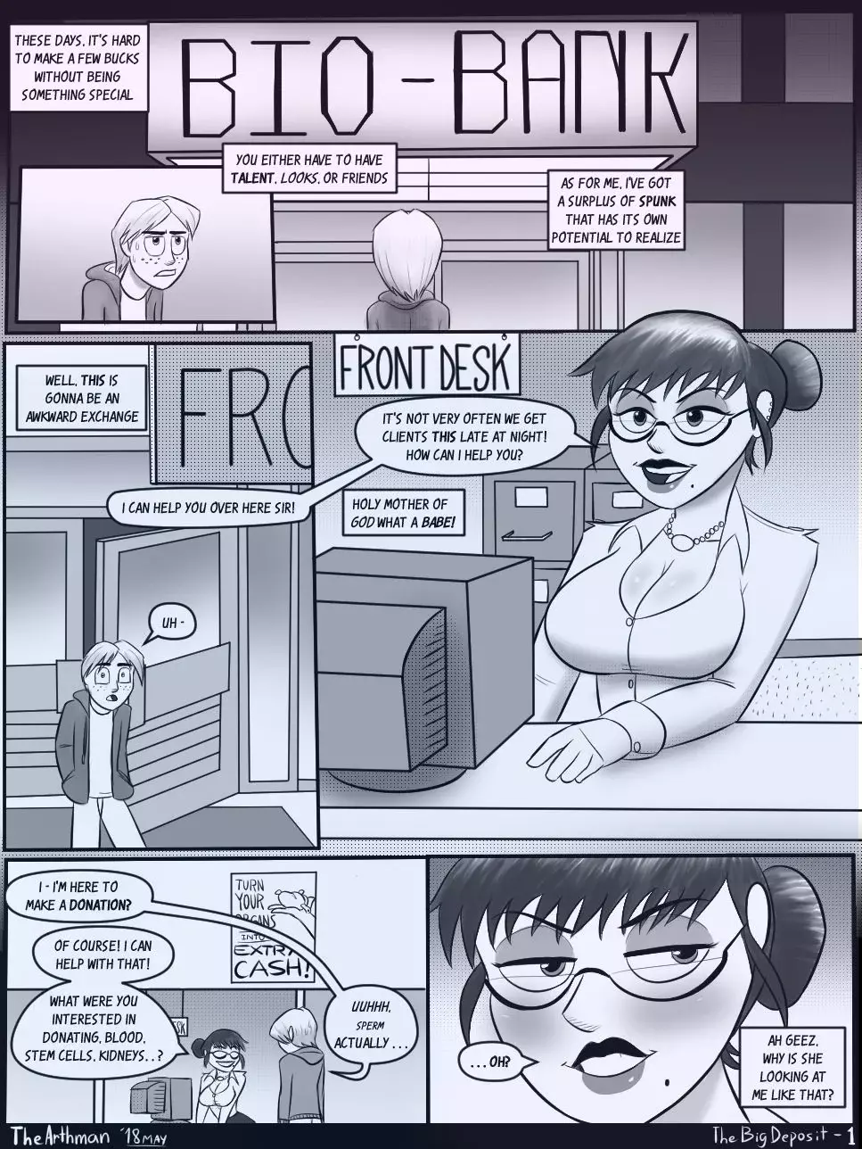 The Big Deposit Chapter 1 – page 2
