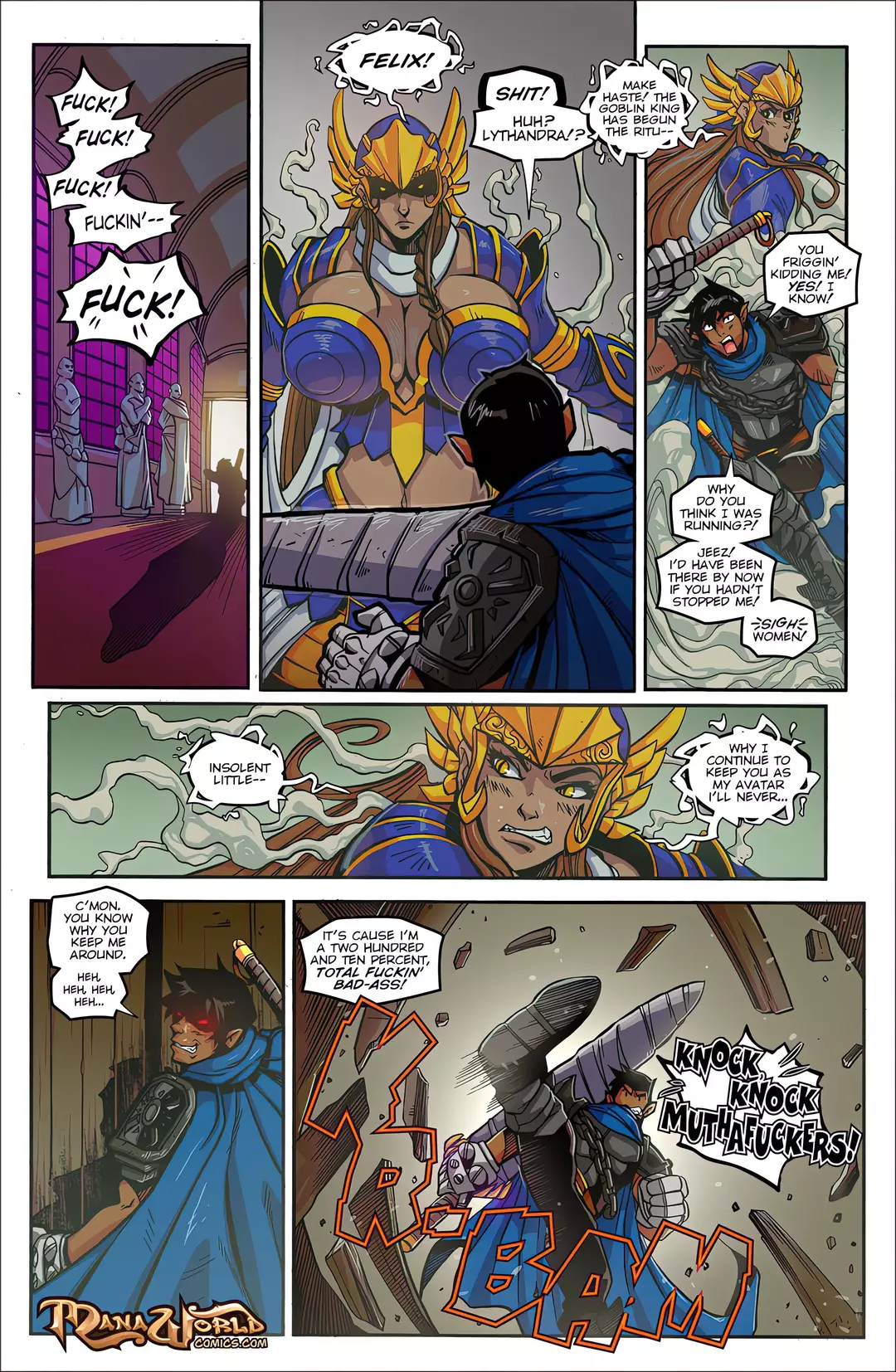 Main Comic Series Unholy Matrimony - Chapter 19 – page 1