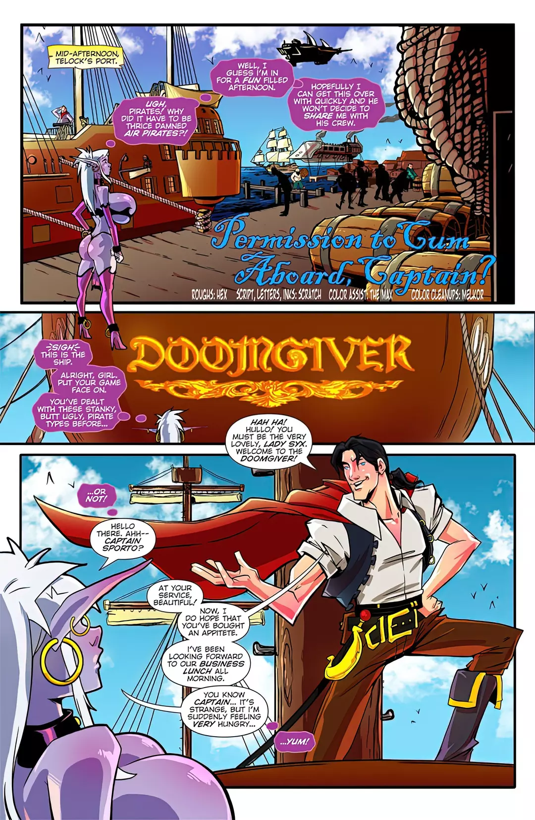 Main Comic Series Cum Aboard - Chapter 5 – page 3
