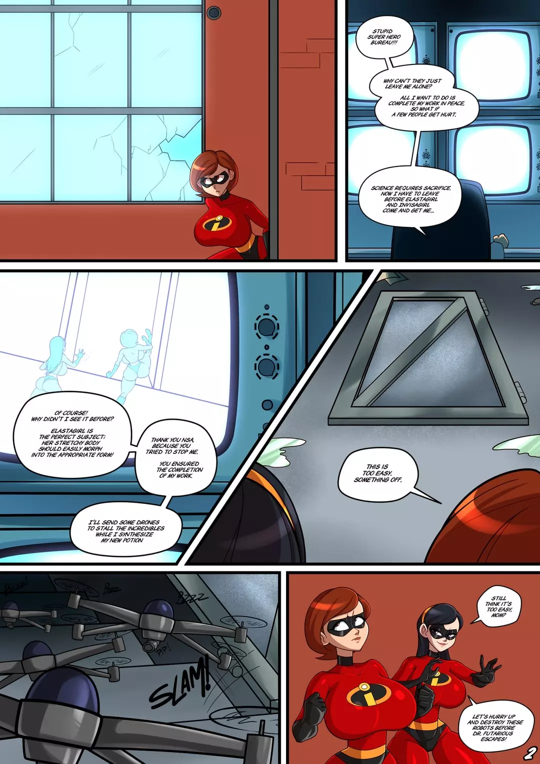 Incestibles: Helen's Stretchy Situation – page 3