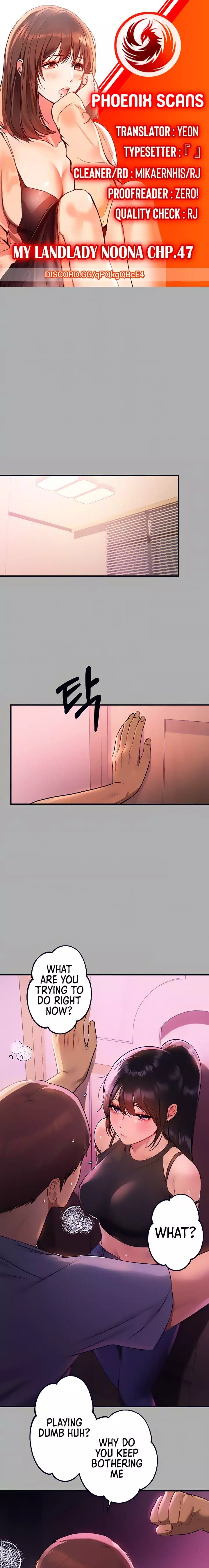 My Landlady Noona Chapter 47 – page 1