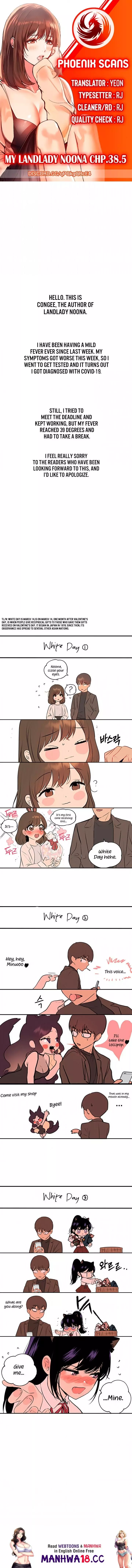 My Landlady Noona Chapter 38.5 – page 1