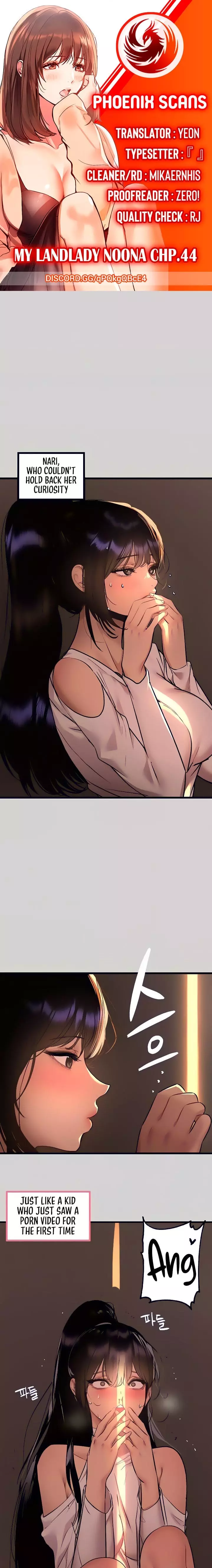 My Landlady Noona Chapter 44 – page 1