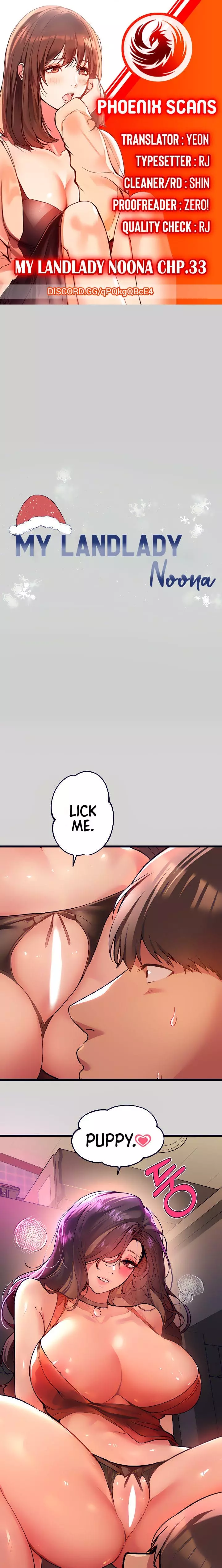 My Landlady Noona Chapter 33 – page 1