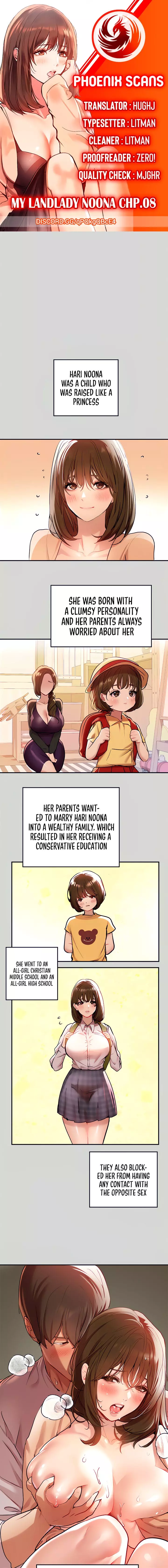 My Landlady Noona Chapter 8 – page 1
