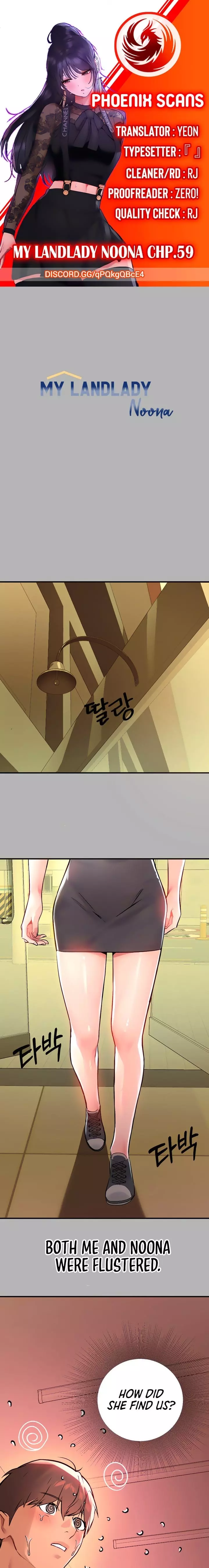 My Landlady Noona Chapter 59 – page 1