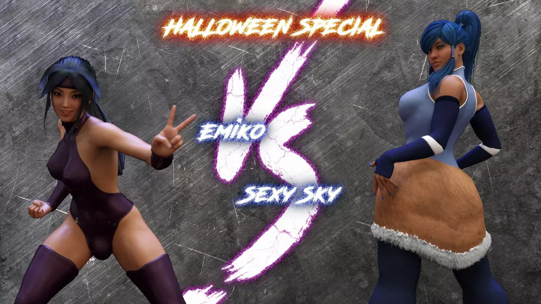 The F.U.T.A Match 5 - Emiko VS Sexy Sky – page 1