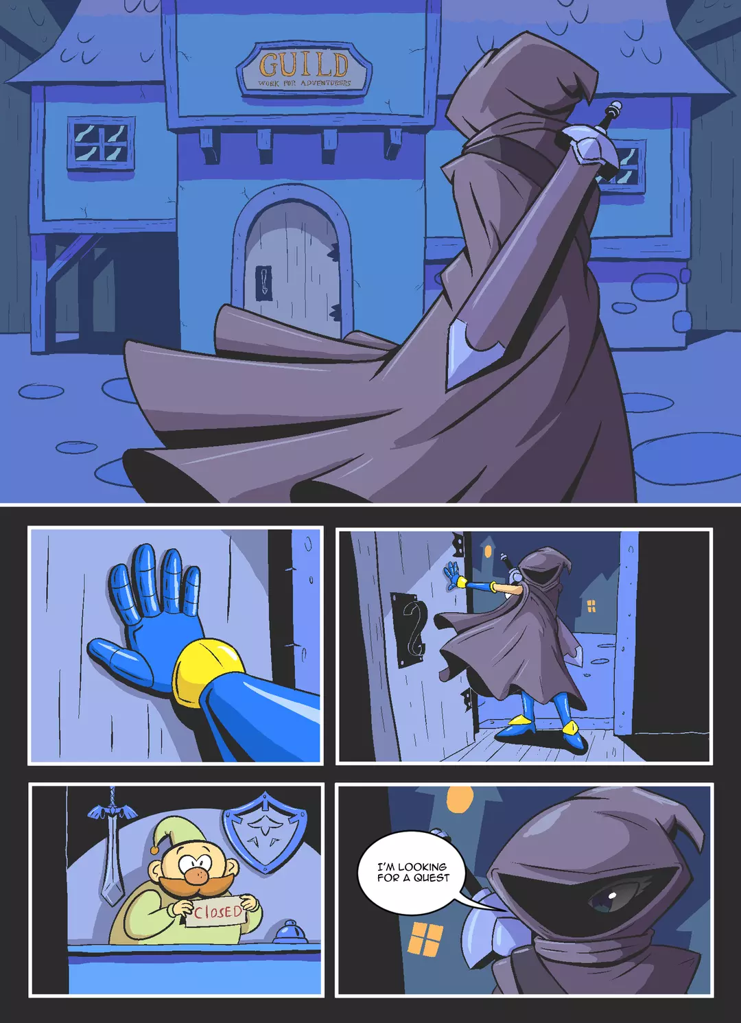 Booby Quest Chapter 1 – page 1