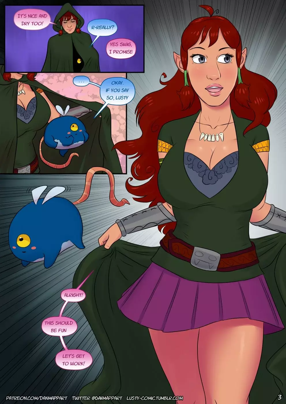 Lusty In Fantastic Breasts Cunning Snakelord - Chapter 1 – page 3