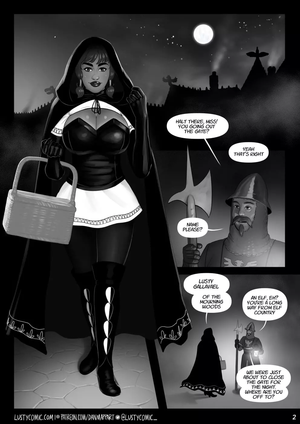 Lusty In Fantastic Breasts Lusty And The Big Bad Werewolf - Chapter 5 – page 2