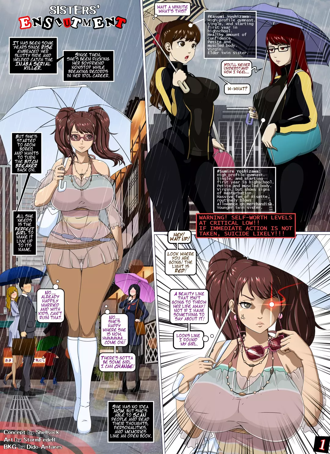 The Enslutment of Rise Sister's Enslutment - Chapter 2 – page 1