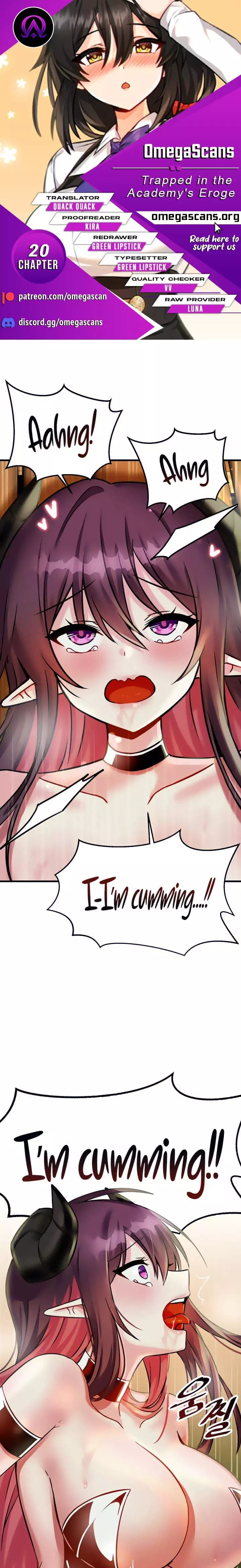 Trapped in a Hentai Game Academy Chapter 20 – page 1