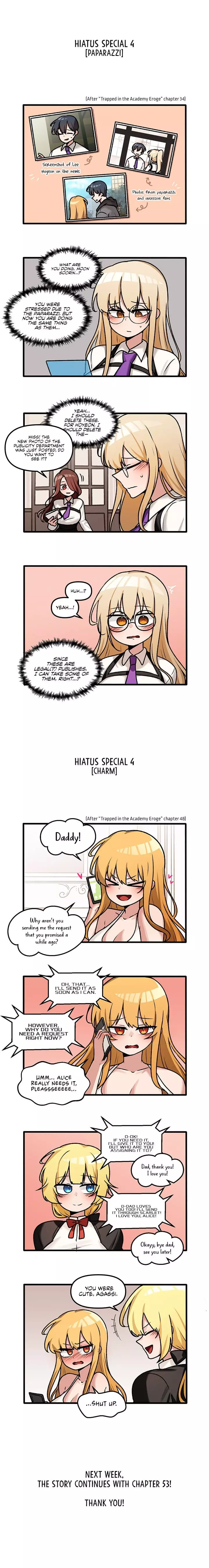 Trapped in a Hentai Game Academy Chapter 52.7 – page 1