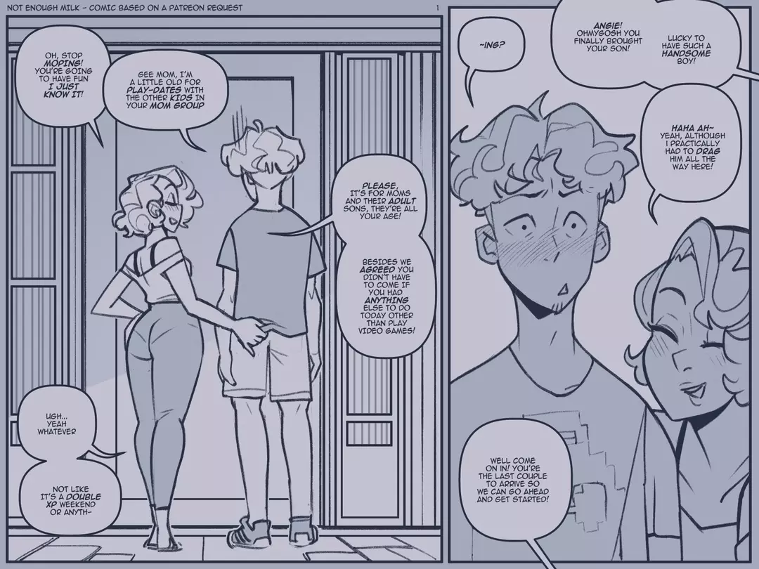 Mom Son Club – page 1