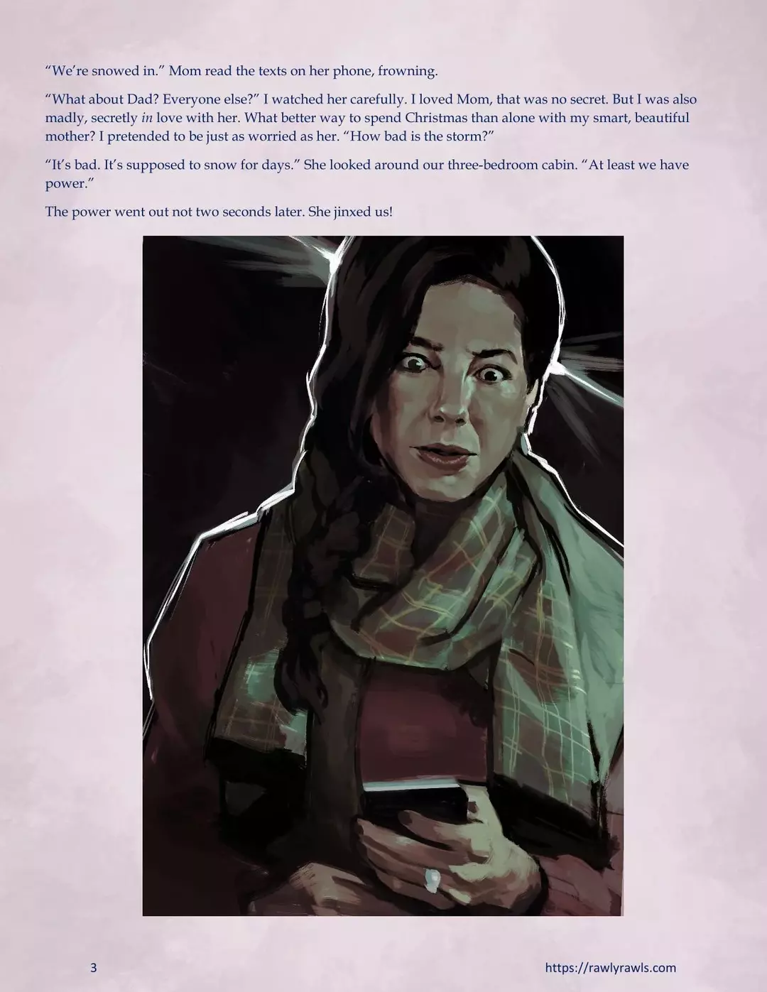Marooned Christmas Chapter 1 – page 3