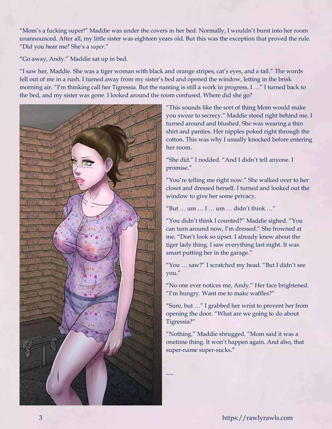 My Mother's Secret Identity Chapter 2 – page 3