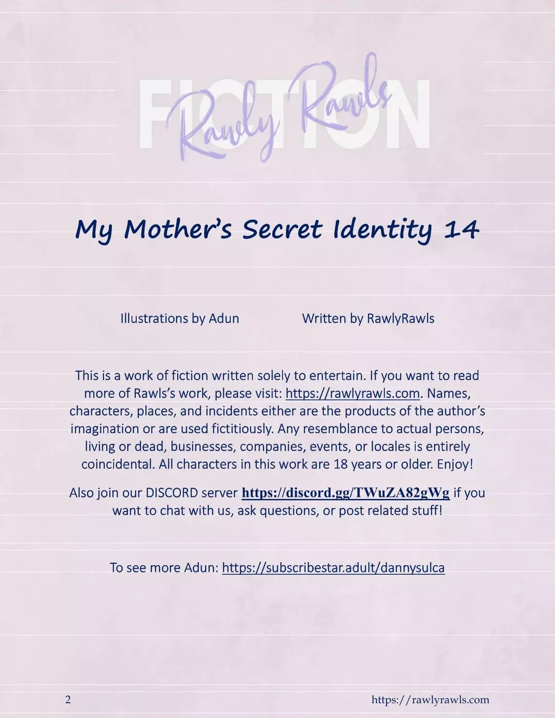 My Mother's Secret Identity Chapter 14 – page 2