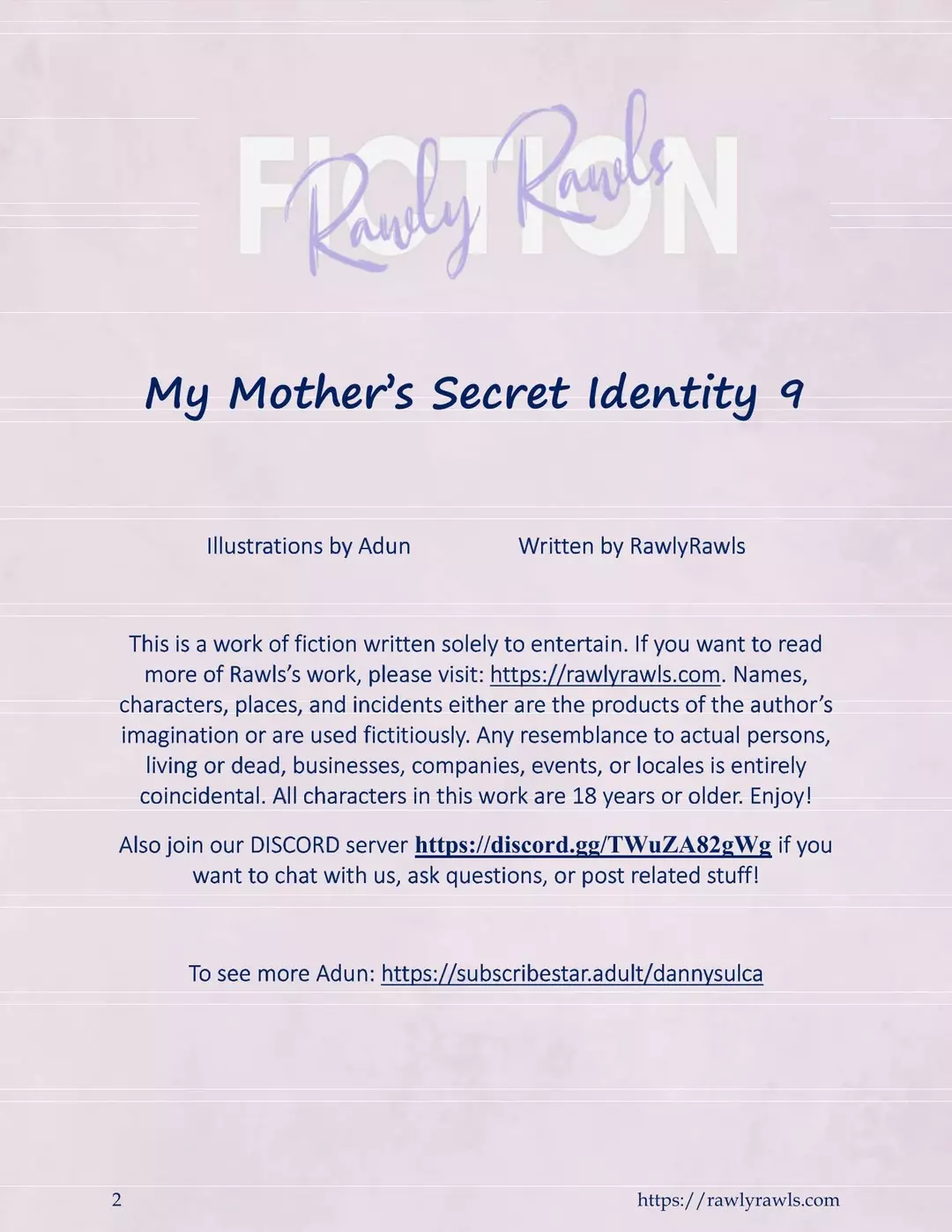 My Mother's Secret Identity Chapter 9 – page 2