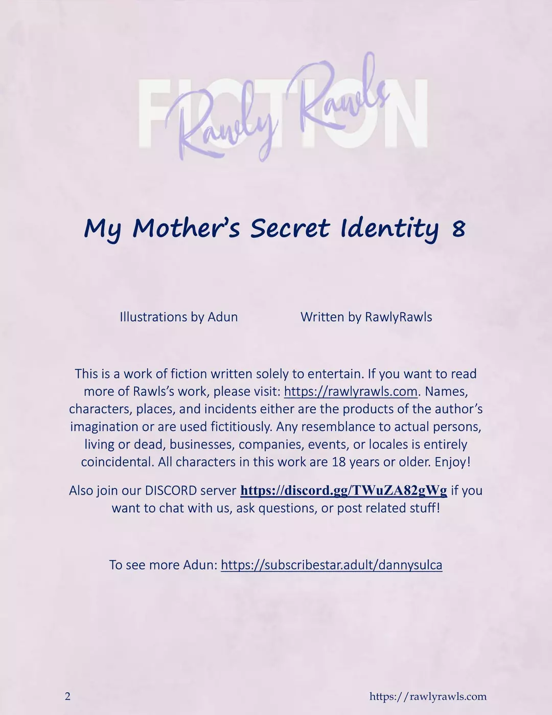 My Mother's Secret Identity Chapter 8 – page 2