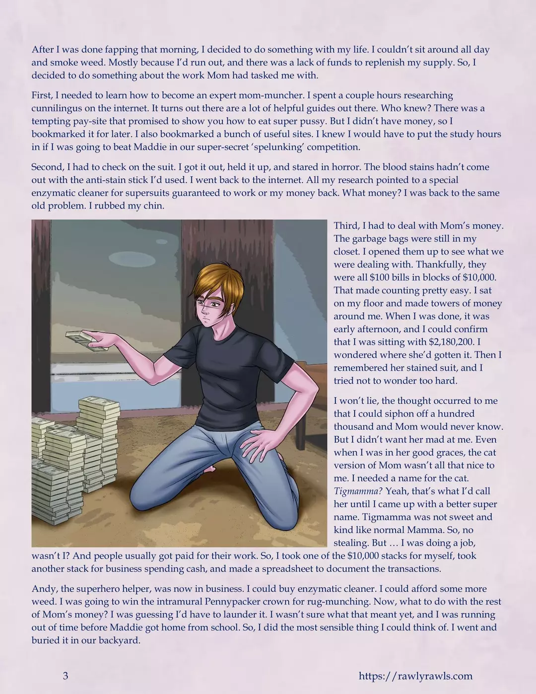 My Mother's Secret Identity Chapter 8 – page 3
