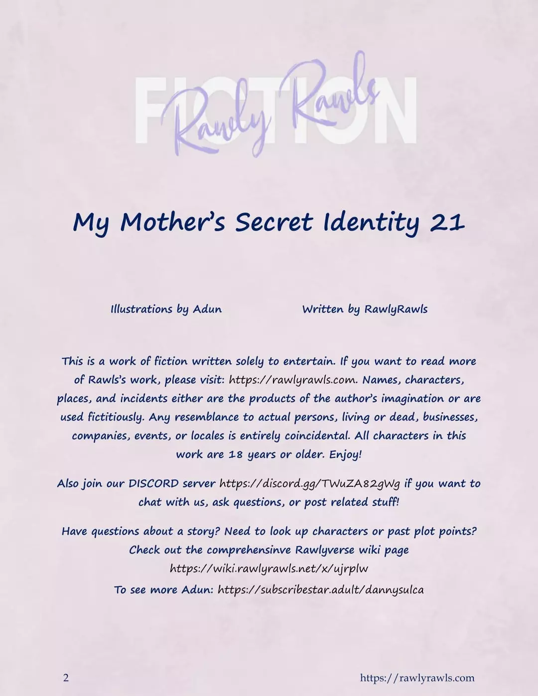 My Mother's Secret Identity Chapter 21 – page 2