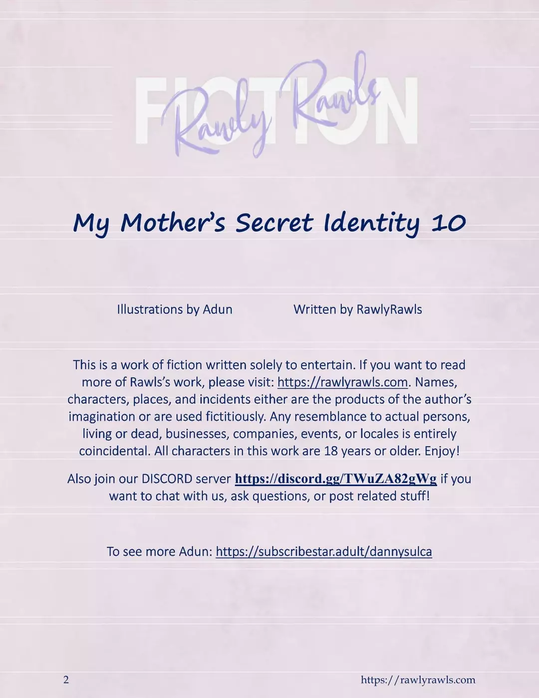 My Mother's Secret Identity Chapter 10 – page 2
