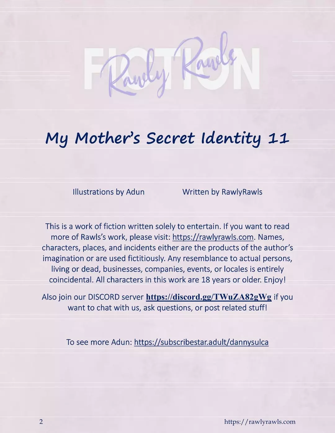 My Mother's Secret Identity Chapter 11 – page 2