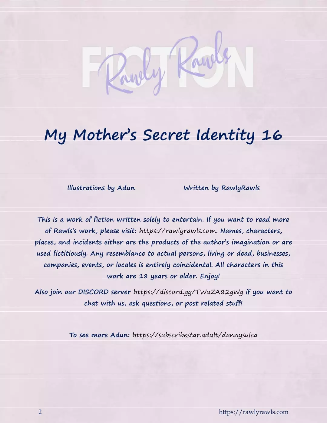My Mother's Secret Identity Chapter 16 – page 2