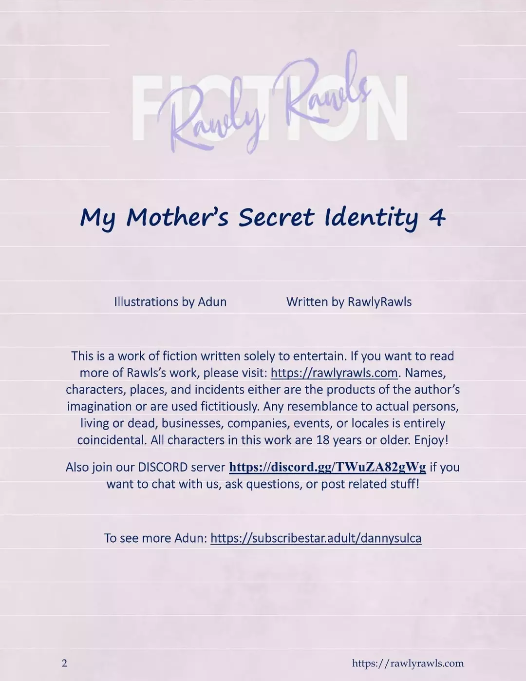 My Mother's Secret Identity Chapter 4 – page 2